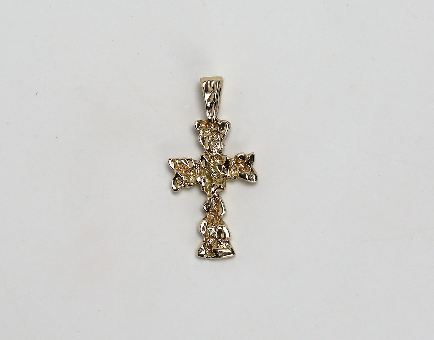 Nugget Cross Pendant