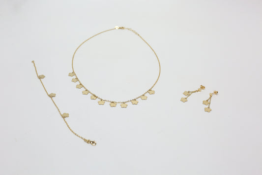 Flower Jewelry set