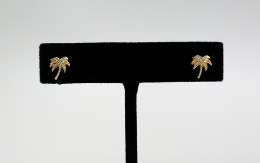 Palm tree Stud Earrings